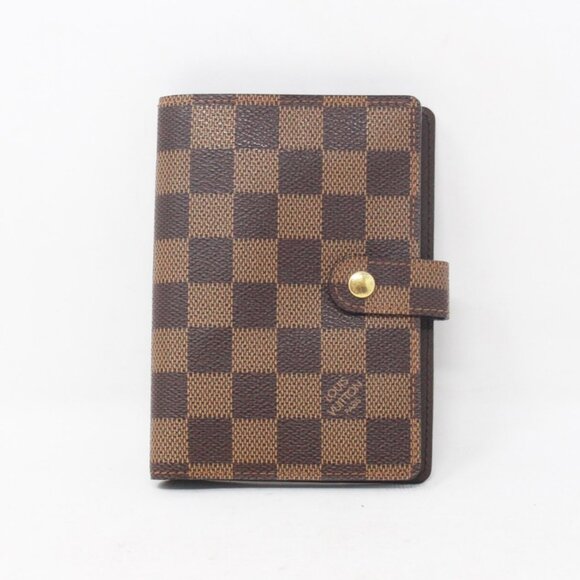 Louis Vuitton #93VZNS Damier Ebene PM Agenda - Picture 1 of 8